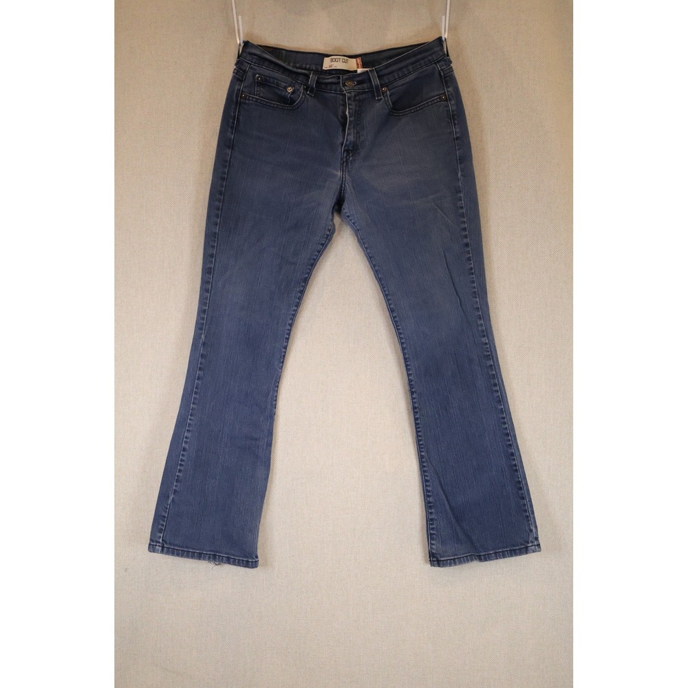 Levis 515 Bootcut Jeans Womens 10M Medium Wash Blue Denim Stretch 515-0210